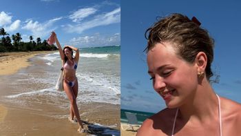 Odziana w bikini Wiktoria Gąsiewska dokazuje na Dominikanie. Takiej to dobrze? (FOTO)