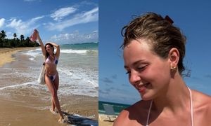 Odziana w bikini Wiktoria Gąsiewska dokazuje na Dominikanie. Takiej to dobrze? (FOTO)