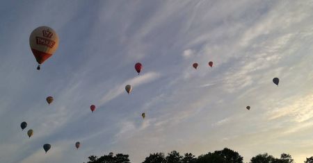 Balony w Nałęczowie 2017. Balony królowały na niebie. Wasze zdjęcia (GALERIA)