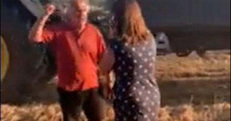 O włos od tragedii na polu. Mężczyzna wpadł w szał