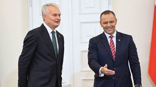 Nawrocki spotkał się z prezydentem Litwy. "To nasz wspólny priorytet"