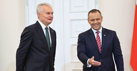 Nawrocki spotkał się z prezydentem Litwy. "To nasz wspólny priorytet"