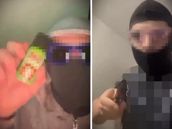 Rodzice przyprowadzili 15-latków na komendę. Twierdzą, że filmiki były dla żartu