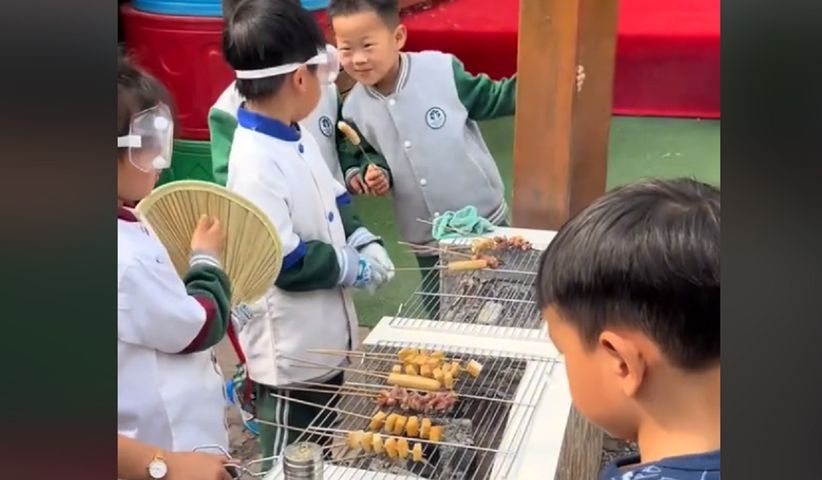 Tak wygląda przedszkole w Chinach