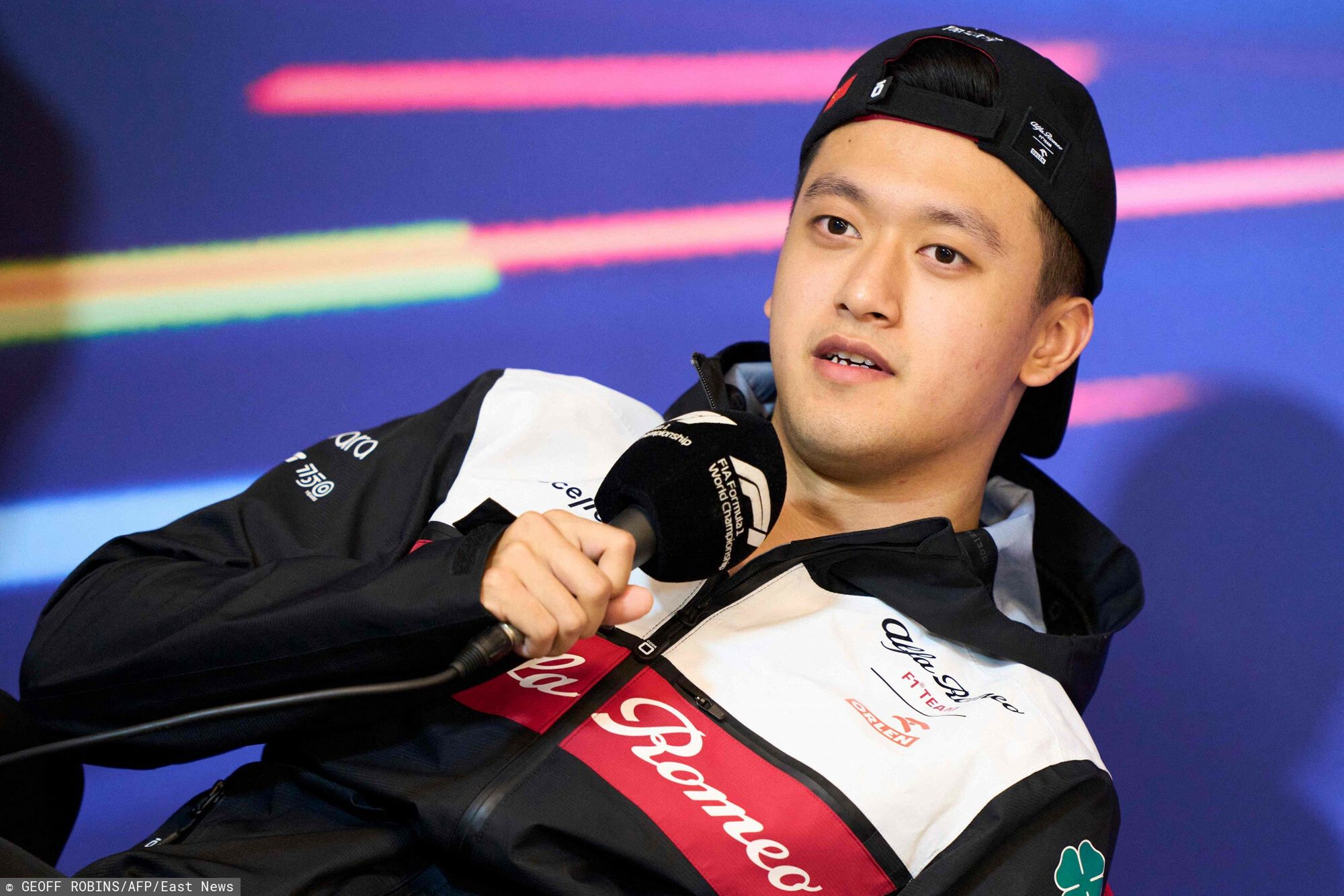 Zhou Guanyu, uczestnik niedzielnego wypadku podczas wyścigu F1