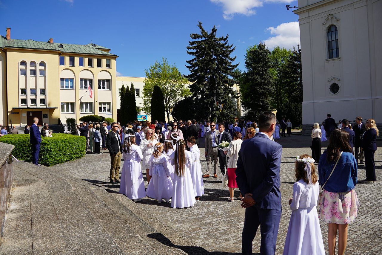 Pierwsza Komunia Święta w Parafii  pw. Świętej Rodziny w Pile