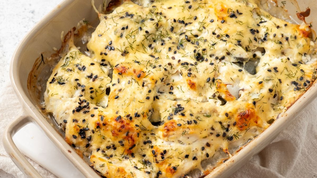 Zapiekane ziemniaki z kefirem 