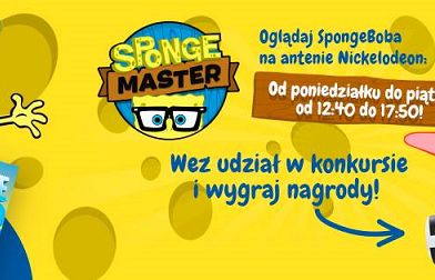 Aplikacja „Sponge Master” w Nickelodeon Polska. Odcinki animacji emitowane interaktywnie