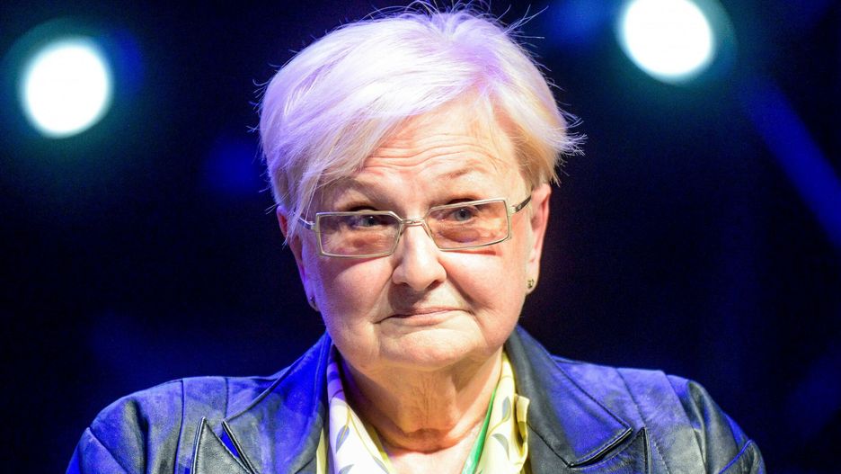 Igrzyska Wolnosci 2019 w Lodzi14.09.2019 Lodz. Atlas Arena. "Igrzyska wolnosci" - forum laczace ludzi podzielajacych takie wartosci jak: demokracja liberalna, panstwo prawa. Tematem szostej edycji jest pytanie: "Jak zwyciezaja demokracje?" N/z prof. Ewa Letowska  Fot. Tadeusz Wypych/REPORTERTadeusz Wypych/REPORTER