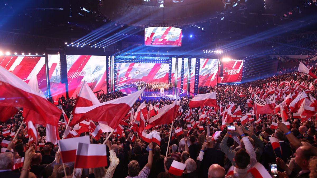 Konwencja Prawa i Sprawiedliwości w katowickim "Spodku"