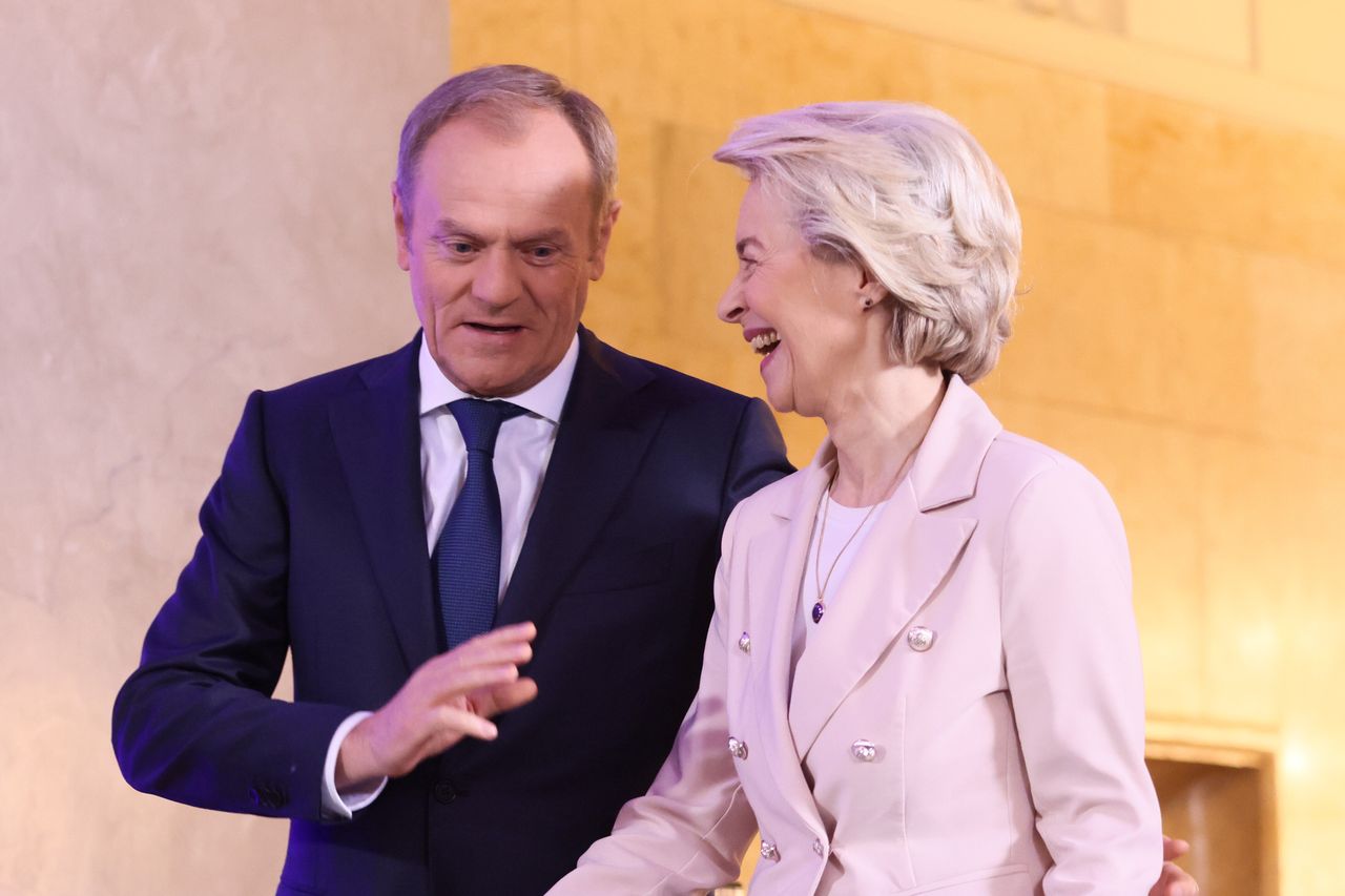 "Ważny dzień". Tusk spotkał się z von der Leyen