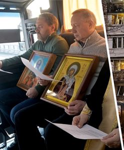 Podróż z ikoną Matki Boskiej. Dzień po ataku drona w Petersburgu