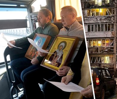 Podróż z ikoną Matki Boskiej. Dzień po ataku drona w Petersburgu