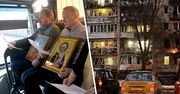 Podróż z ikoną Matki Boskiej. Dzień po ataku drona w Petersburgu
