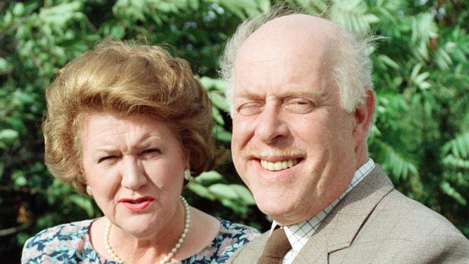 Photocall for new BBC production 'Keeping up Appearances', 1992