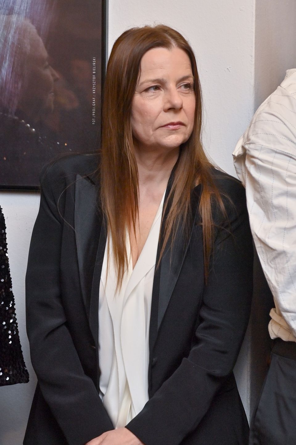 Na zdj.: Agata Kulesza, Fot. Niemiec/AKPATeatr, MATKA, spektakl, premiera spektaklu, makijaż delikatny, premiera, portret, Agata Kulesza, kobieta