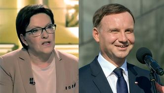Kopacz: "Zbyt szybko panu Dudzie uwierzyłam. Czuję zawód"