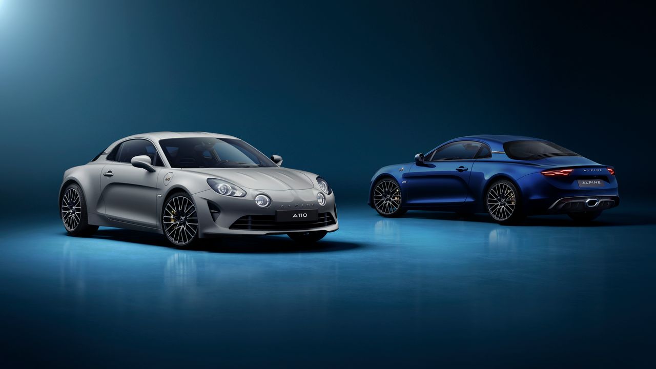 Alpine A110 GT Légende debiutuje z mocniejszym silnikiem. Powstanie tylko 300 sztuk