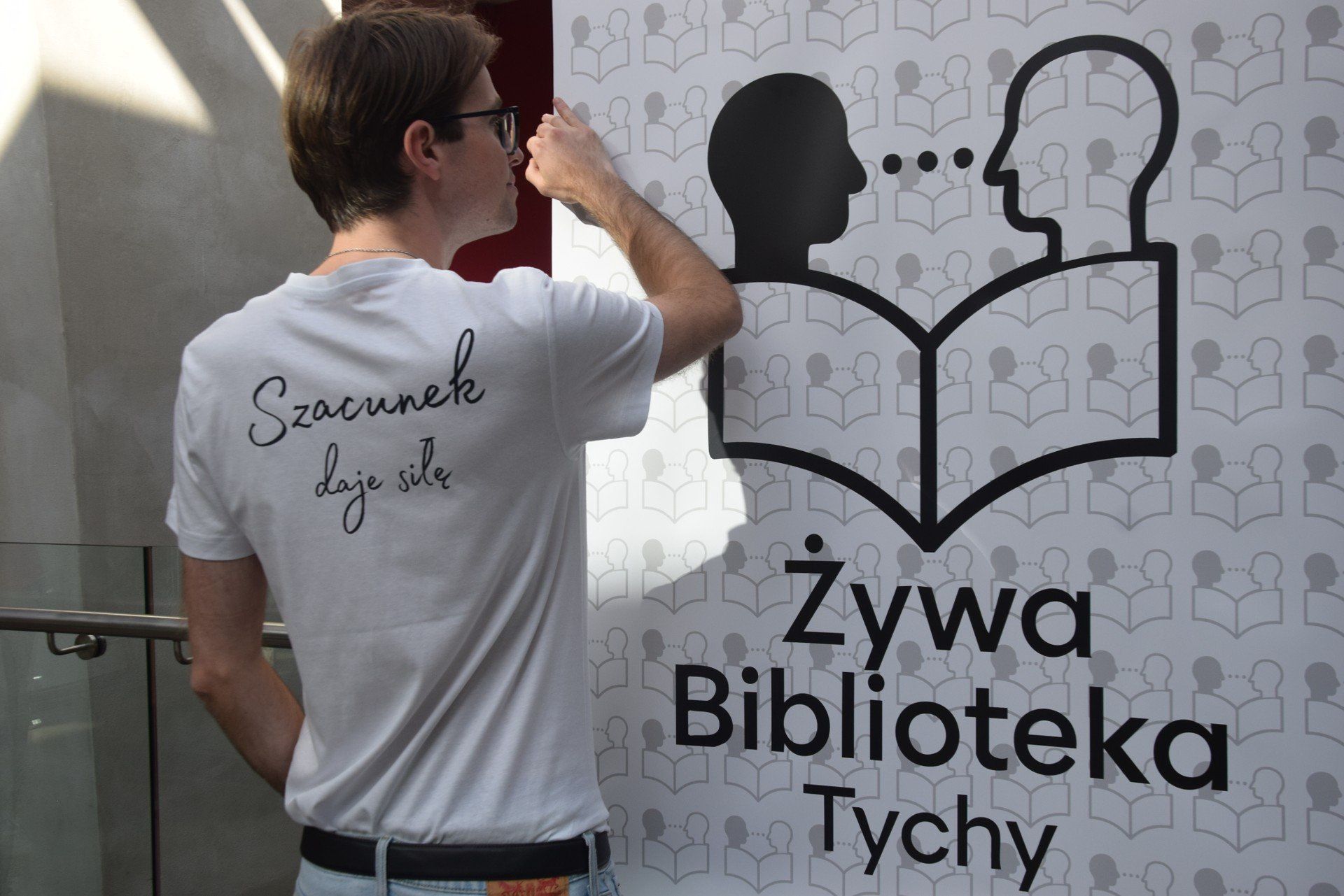 Żywa Biblioteka w Tychach. Maciej Blada