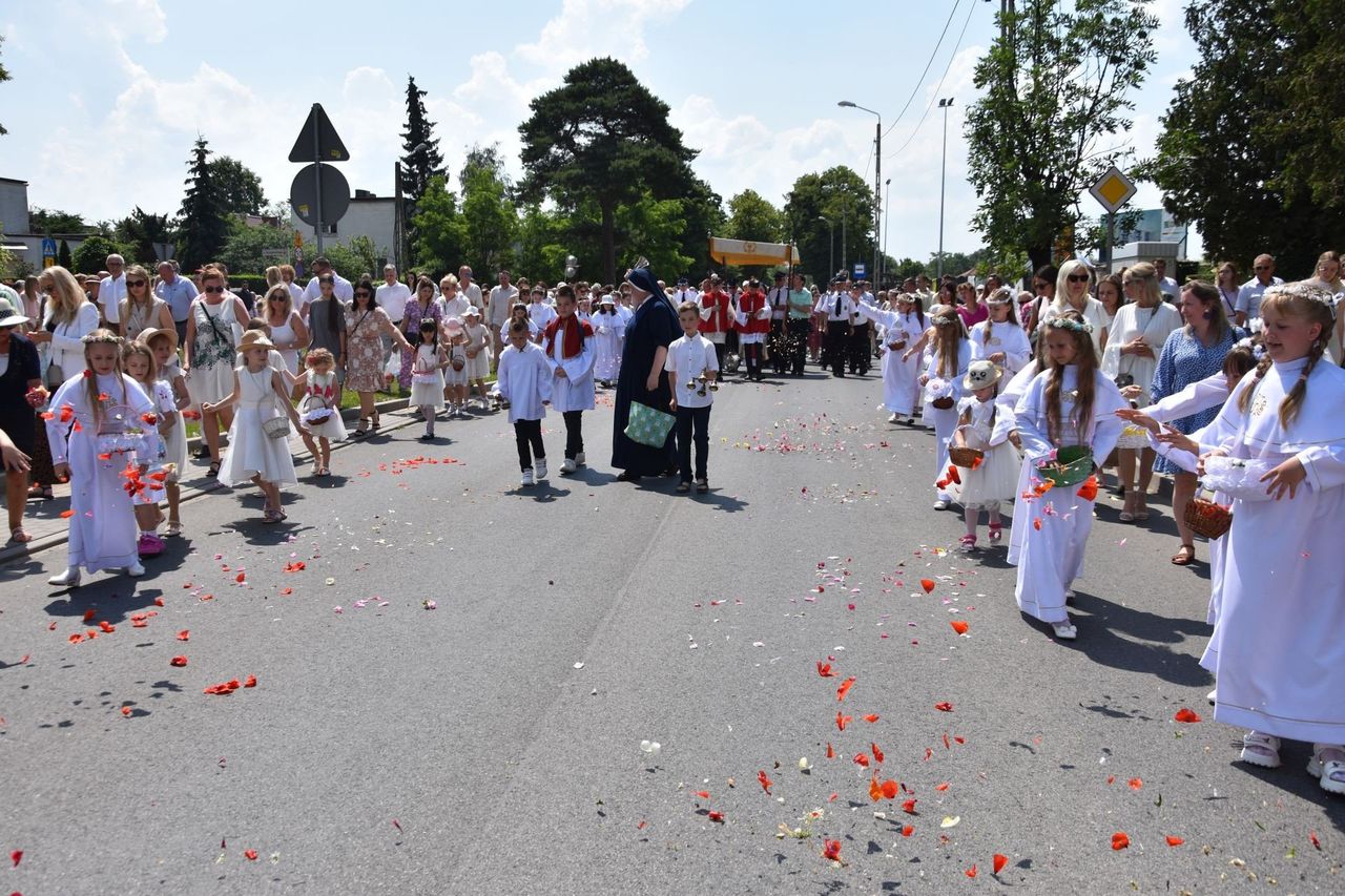 Boże Ciało 2025 w Aleksandrowie Kujawskim. Trasa procesji