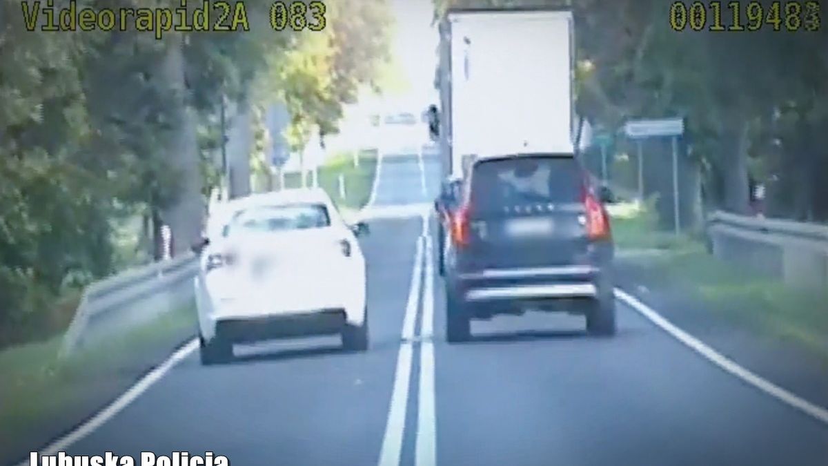 Wyprzedzanie na podwójnej ciągłej