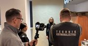 Tak pracuje technik kryminalistyki. Uczniowie klasy mundurowej zobaczyli to z bliska