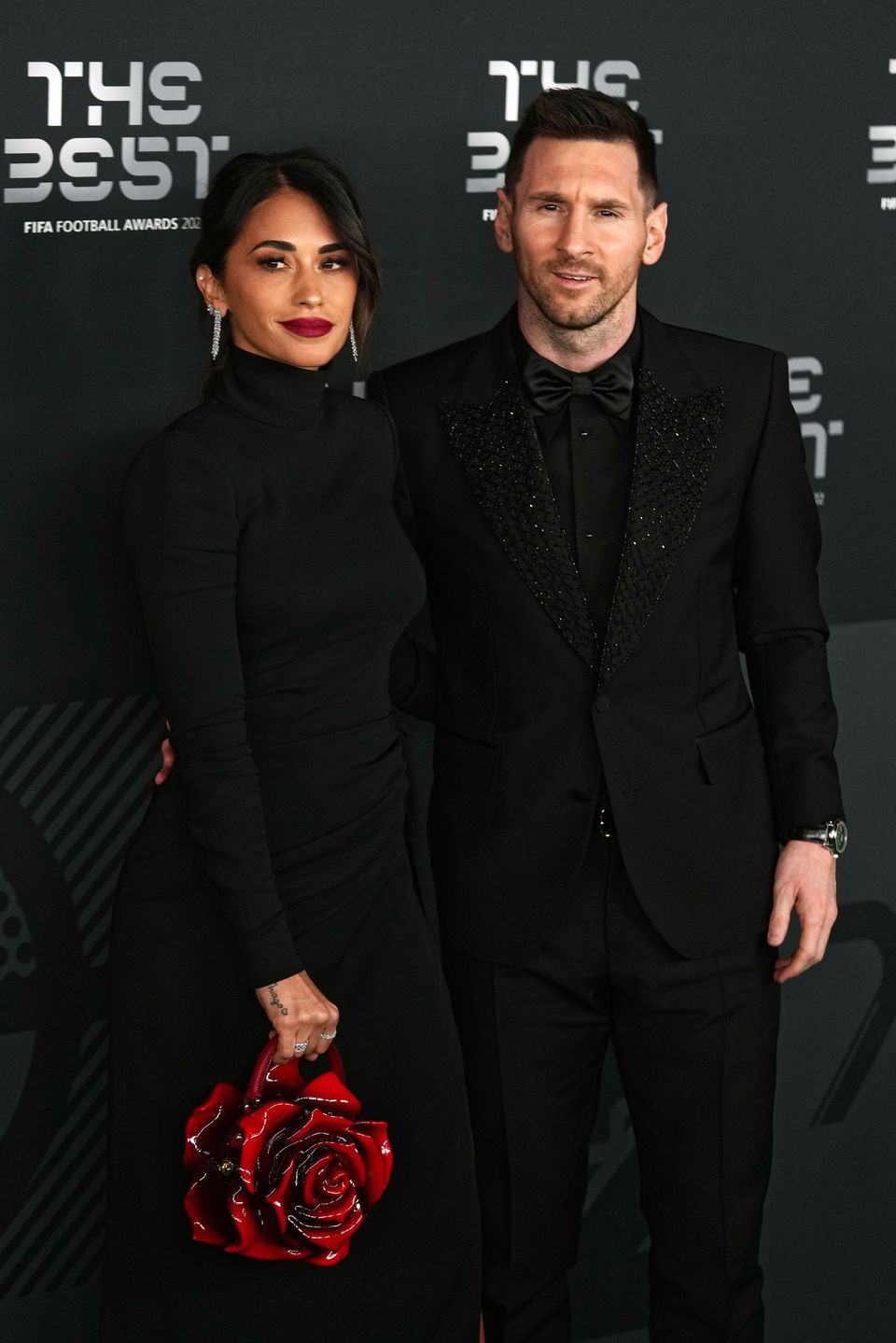 Antonella Roccuzzo i Leo Messi razem na gali