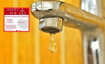 Alert RCB. Woda zdatna do picia tylko po przegotowaniu