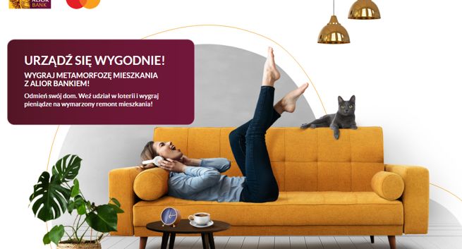 Metamorfoza mieszkania do wygrania w loterii Alior Banku