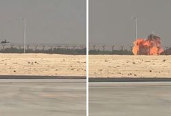 Katastrofa myśliwca Tejas na Dubai Air Show. Gęsty dym nad lotniskiem