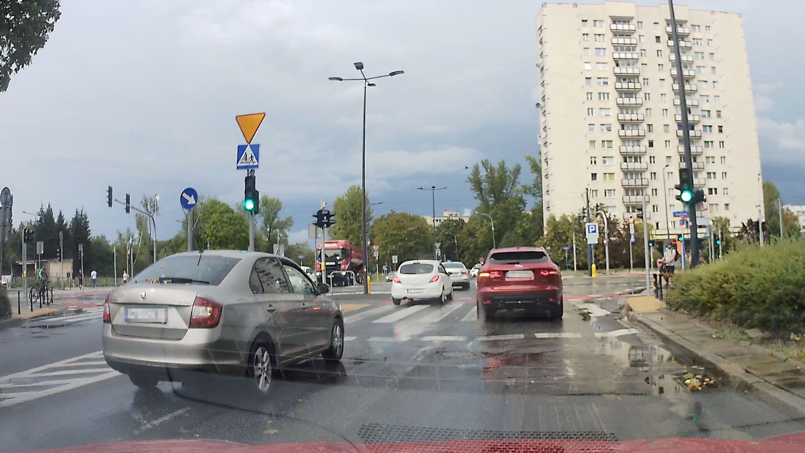 Barbara Kurdej-Szatan łamie przepisy drogowe