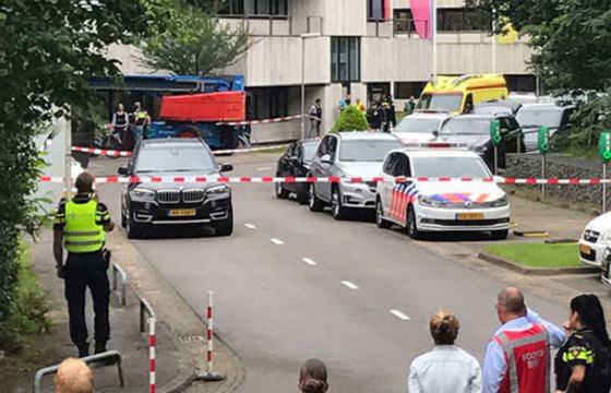 Atak w budynku holenderskiego radia, sprawca zatrzymany