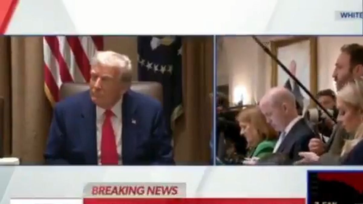 Donald Trump odpowiedział na pytanie dziennikarza