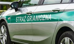 Pościg i strzały w Augustowie. Zatrzymano przemytników nielegalnych migrantów