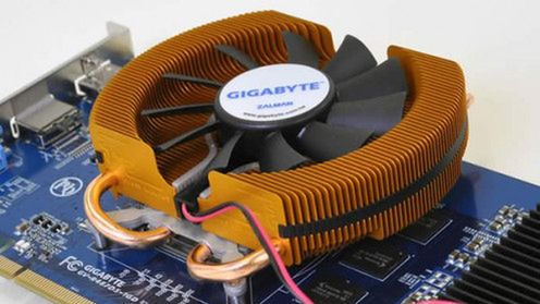 Grafika Gigabyte HD 4870 z chłodzeniem Zalman 1