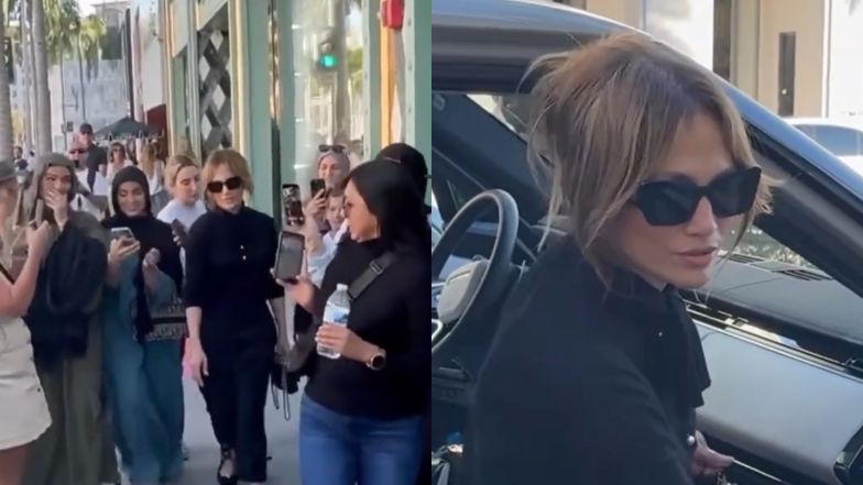 Jennifer Lopez została osaczona przez paparazzi i fanów. Internauci GORZKO podsumowali jej zachowanie