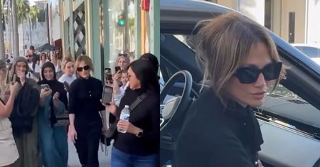 Jennifer Lopez została osaczona przez paparazzi i fanów. Internauci GORZKO podsumowali jej zachowanie