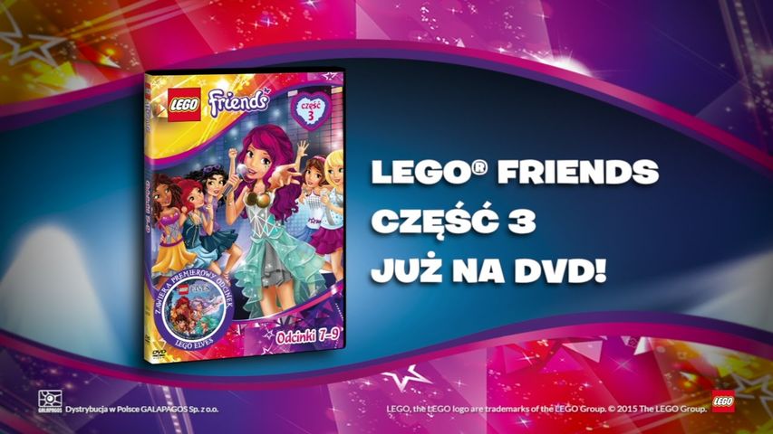 „LEGO Friends” cz. 3 na DVD – recenzja