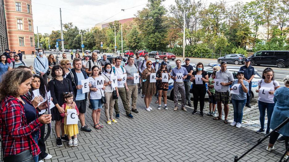 Śmierć na izbie wytrzeźwień. Protest we Wrocławiu 