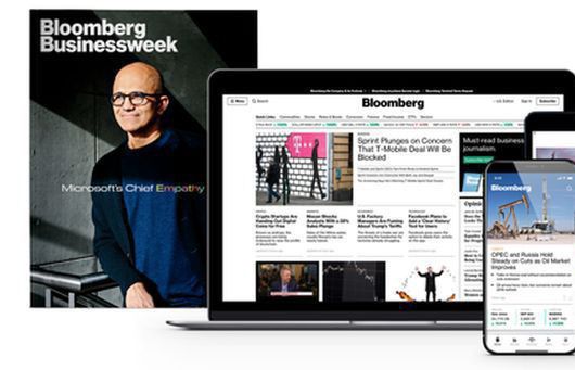 Bloomberg wprowadza paywall, 10 artykułów miesięcznie za darmo i 34,99 dol. subskrypcji