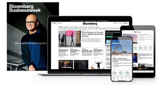 Bloomberg wprowadza paywall, 10 artykułów miesięcznie za darmo i 34,99 dol. subskrypcji