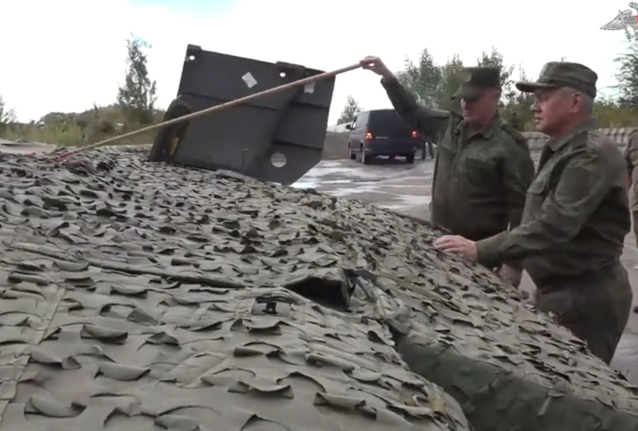 Cenna zdobycz w rosyjskich rękach. Minister oglądał CV90 z patykiem