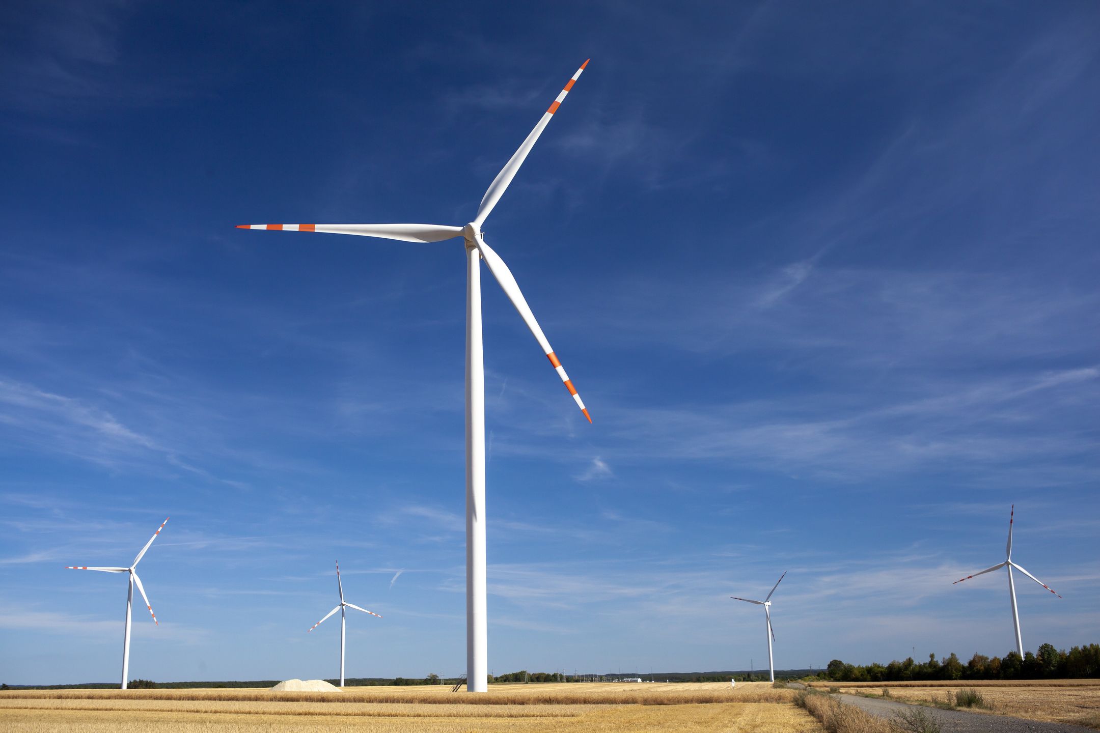 elektrownia wiatrowa, wiatrak, energia, ekologia, pole