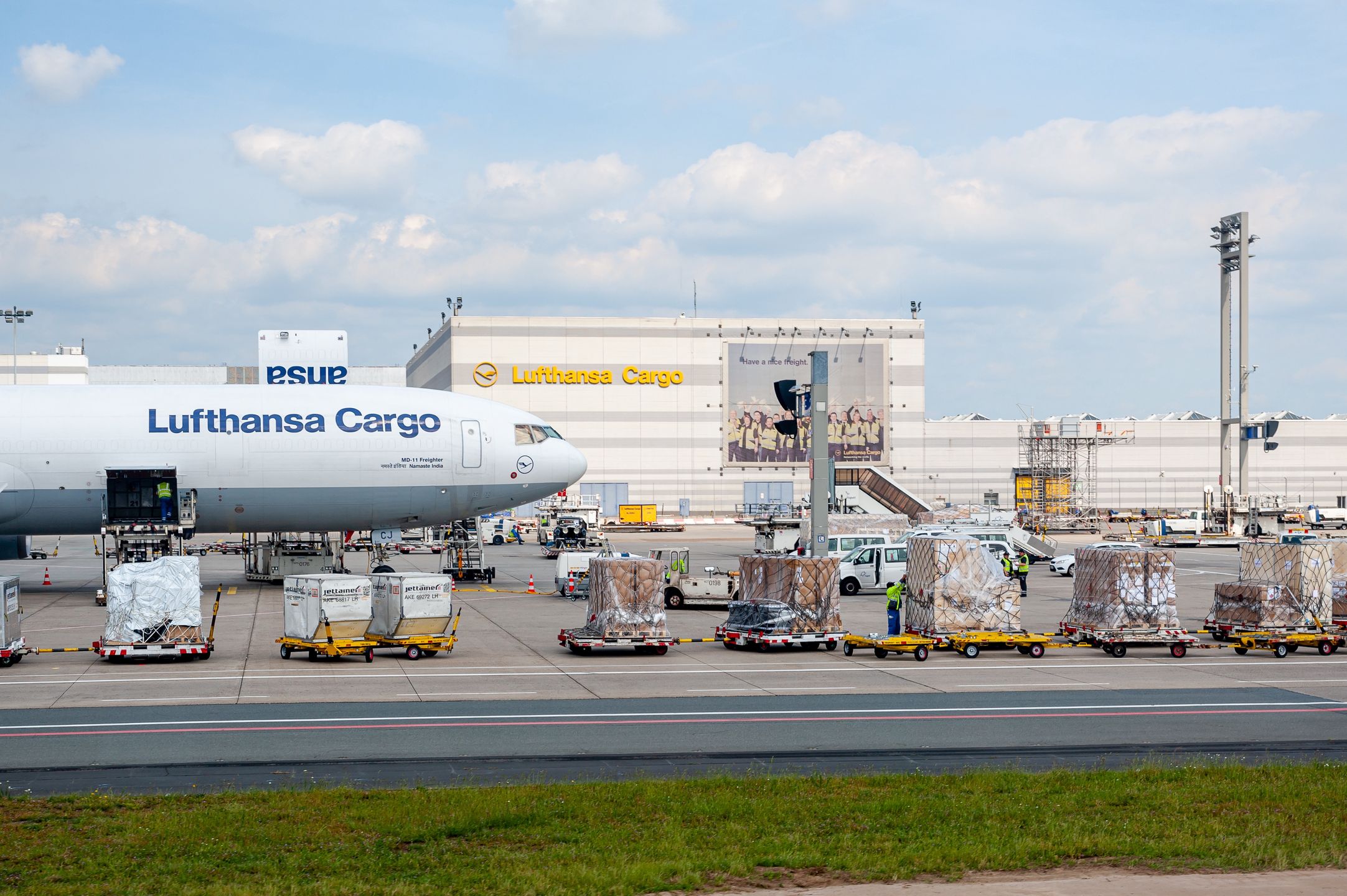 Lufthansa Cargo rozbudowuje swoją bazę we Frankfurcie