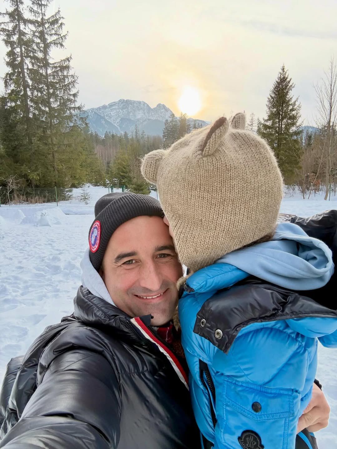 Michał Koterski z synem