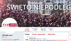 TVP Info w Święto Niepodległości: „nie żyje wolna Polska” na Twitterze, antysemicka wypowiedź w relacji (wideo)