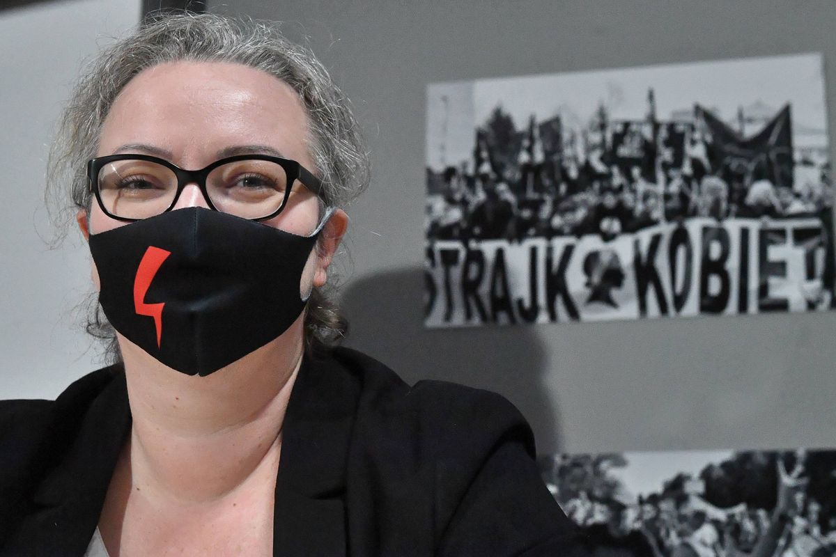 Strajk Kobiet. Marta Lempart wyrzuciła z konferencji ekipę TVP