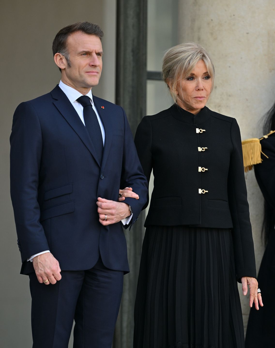  Emmanuel Macron z Brigitte Macron