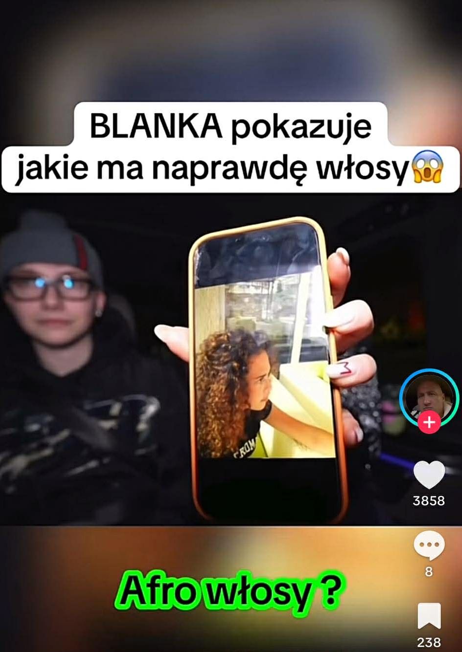 Tak wyglądają naturalne włosy Blanki