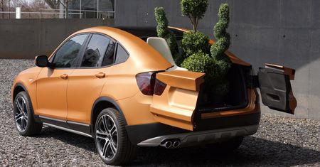 BMW Deep Orange 4 – bagażnik otwarty na oścież [wideo]